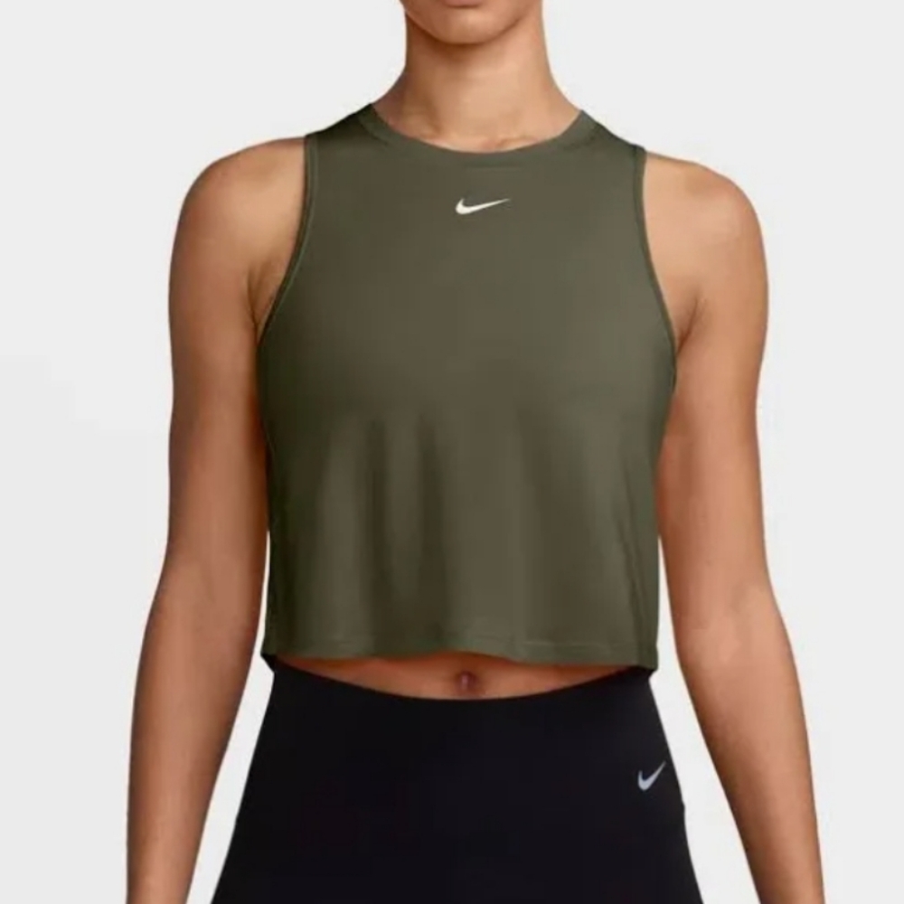 NWT Nike One Women’s Dri-FIT Cropped Tank Top - Sage Green